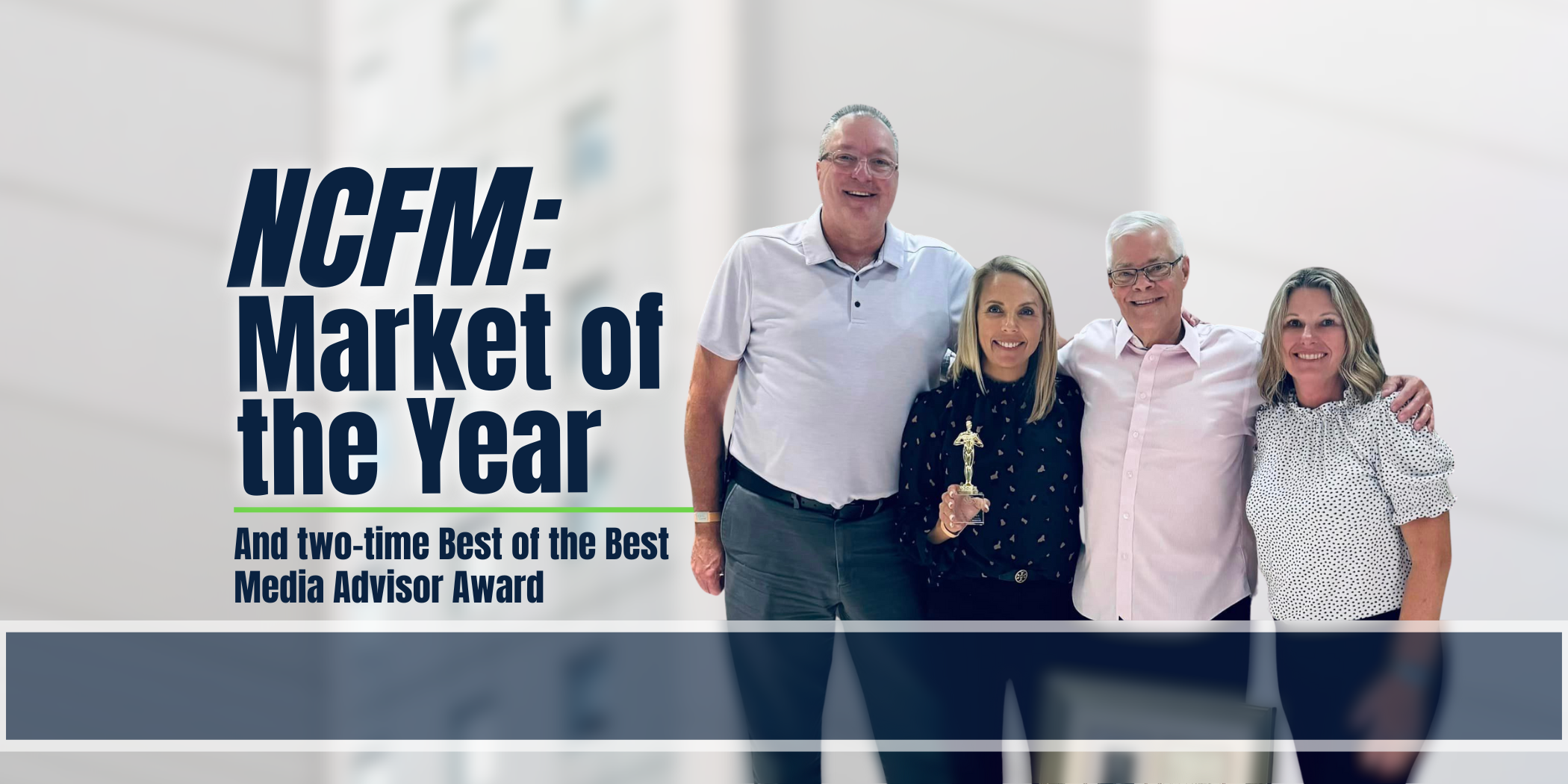 NCFM Team Members Receive Corporate Awards